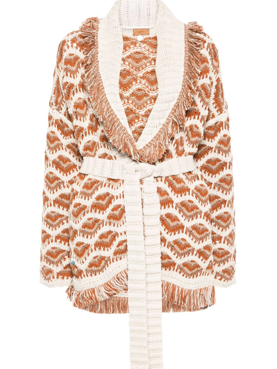 Affordable Mahal cardigan Women patterned-intarsia Hawa Alanui 0727